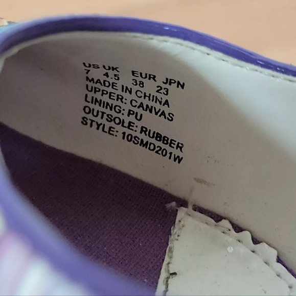 RARE Ed HARDY PUMPS VINTAGE  SIZE US 7 Christian Audigier Designer Canvas - Picture 7 of 12